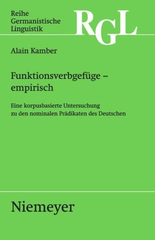 Funktionsverbgefüge - empirisch