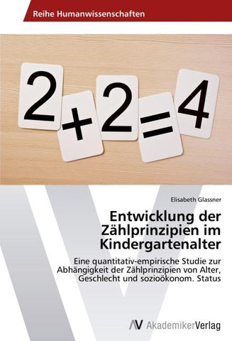 Entwicklung der Zählprinzipien im Kindergartenalter