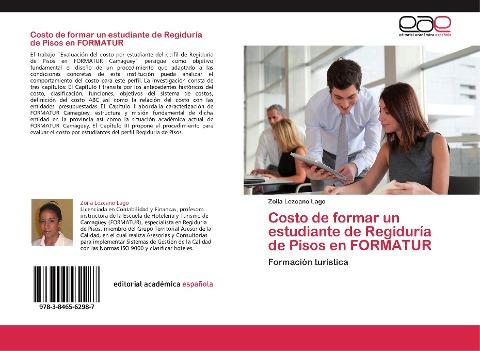 Costo de formar un estudiante de Regiduría de Pisos en FORMATUR