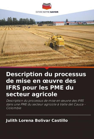 Description du processus de mise en ¿uvre des IFRS pour les PME du secteur agricole