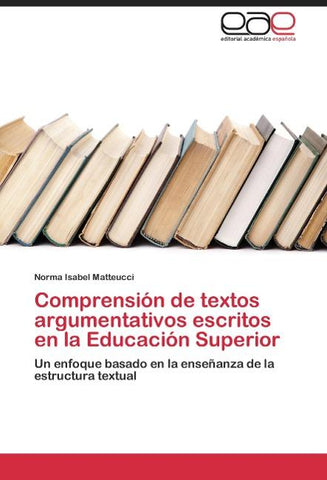 Comprensión de textos argumentativos escritos en la Educación Superior