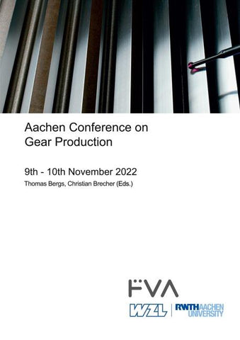 Aachen Conference on Gear Production