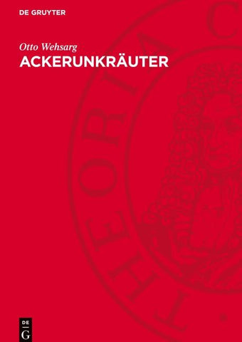 Ackerunkräuter