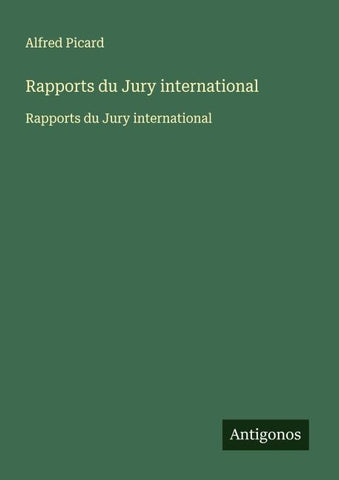 Rapports du Jury international