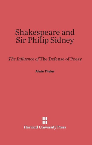 Shakespeare and Sir Philip Sidney