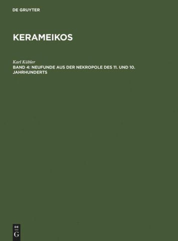 Neufunde aus der Nekropole des 11. und 10. Jahrhunderts
