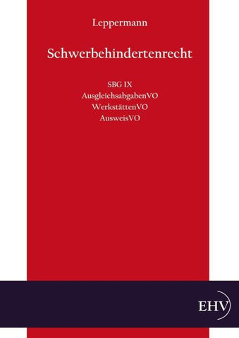 Schwerbehindertenrecht