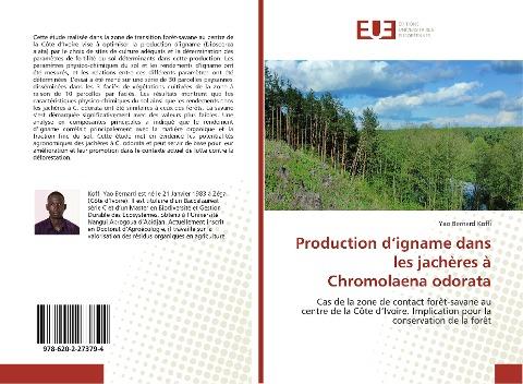 Production d¿igname dans les jachères à Chromolaena odorata