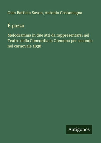 È pazza