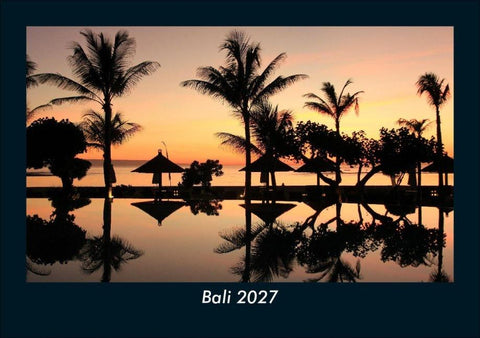 Bali 2027 Fotokalender DIN A5