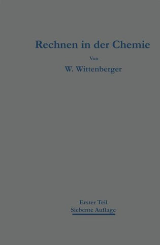 Rechnen in der Chemie