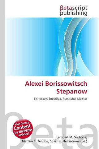 Alexei Borissowitsch Stepanow