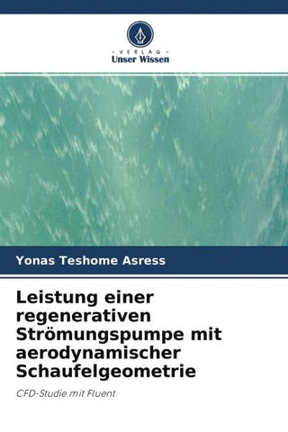 Leistung einer regenerativen Strömungspumpe mit aerodynamischer Schaufelgeometrie
