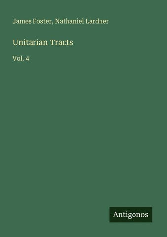 Unitarian Tracts