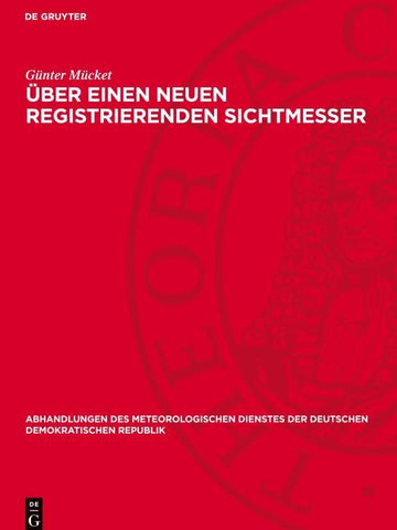 Über einen neuen registrierenden Sichtmesser