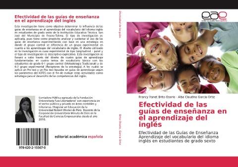 Efectividad de las guías de enseñanza en el aprendizaje del inglés