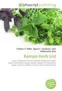 Kampo Herb List