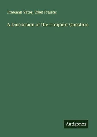 A Discussion of the Conjoint Question