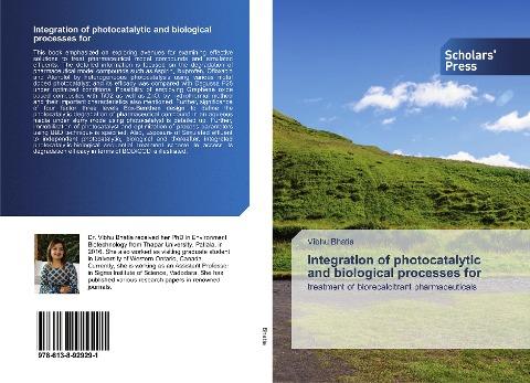 Integration of photocatalytic and biological processes for