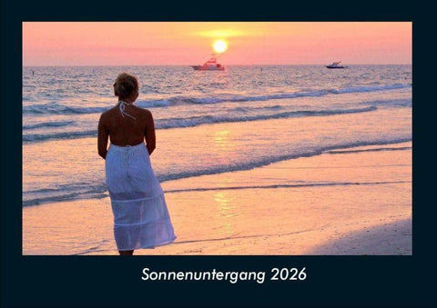 Sonnenuntergang 2026 Fotokalender DIN A4