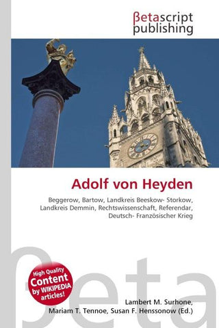 Adolf von Heyden