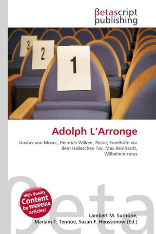 Adolph L'Arronge