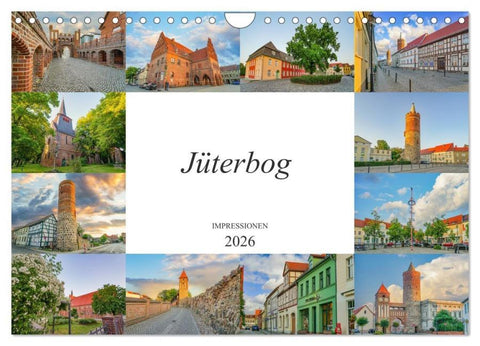 Jüterbog Impressionen (Wandkalender 2026 DIN A4 quer), CALVENDO Monatskalender