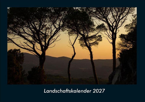 Landschaftskalender 2027 Fotokalender DIN A4