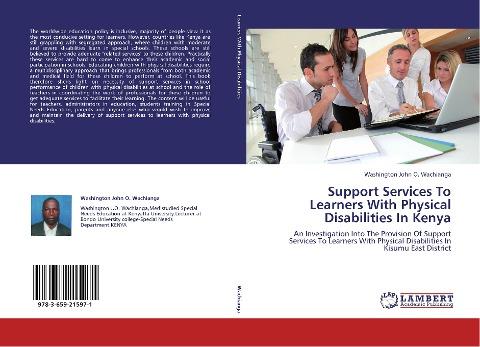 Support Services To Learners With Physical Disabilities In Kenya