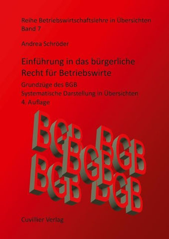 Einführung in das bürgerliche Recht für Betriebswirte
