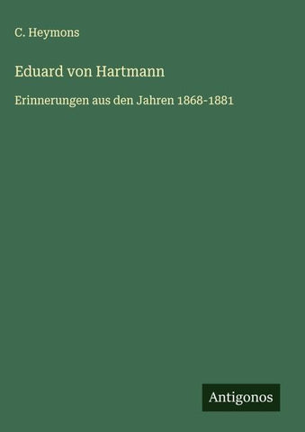 Eduard von Hartmann
