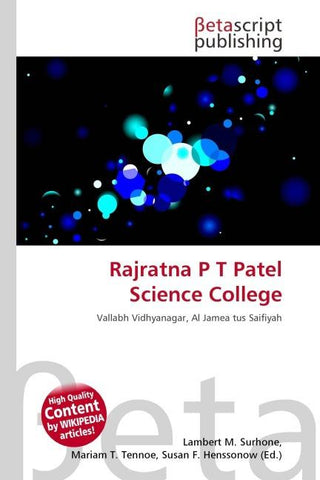 Rajratna P T Patel Science College