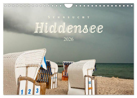 Sehnsucht Hiddensee 2026 (Wandkalender 2026 DIN A4 quer), CALVENDO Monatskalender