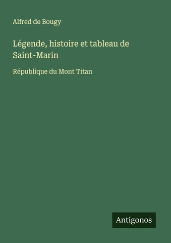 Légende, histoire et tableau de Saint-Marin