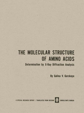 The Molecular Structure of Amino Acids