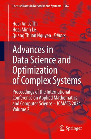 Advances in Data Science and Optimization of Complex Systems