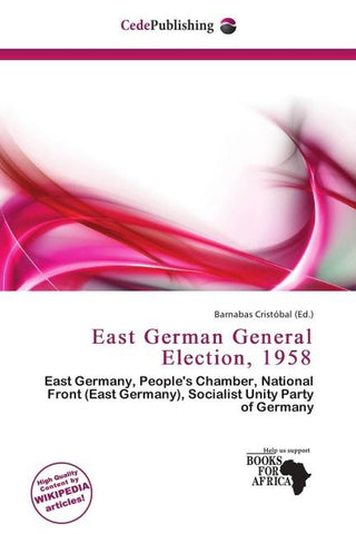 East German General Election, 1958