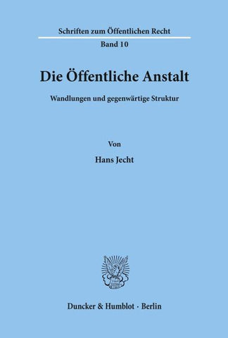 Die Öffentliche Anstalt.