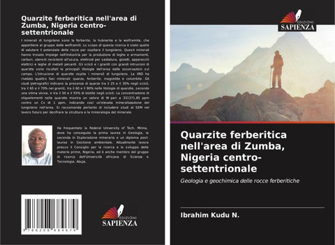 Quarzite ferberitica nell'area di Zumba, Nigeria centro-settentrionale