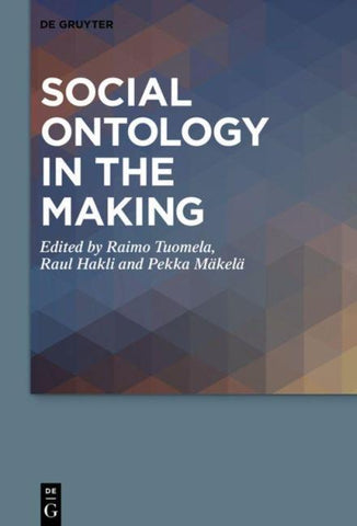 Social Ontology in the Making
