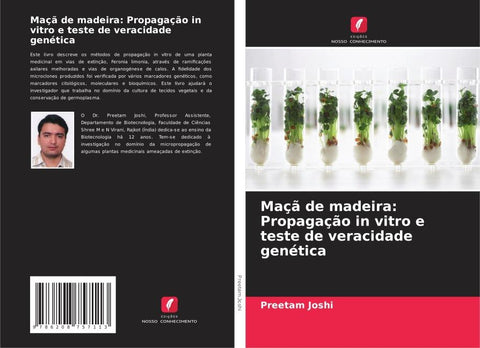 Maçã de madeira: Propagação in vitro e teste de veracidade genética