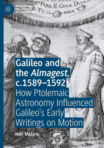 Galileo and the Almagest, c.1589–1592