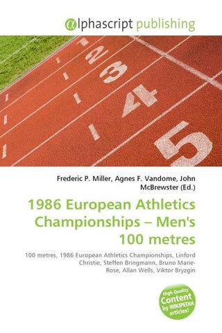 1986 European Athletics Championships - Men's 100 metres