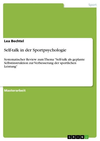 Self-talk in der Sportpsychologie