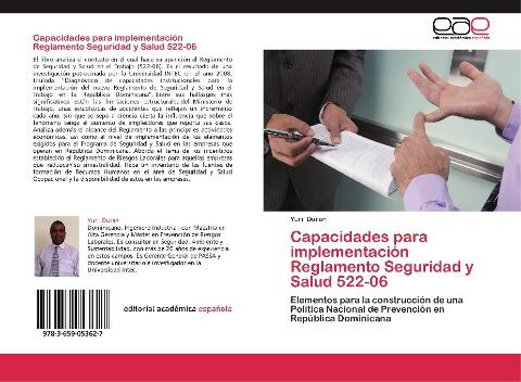 Capacidades para implementación Reglamento Seguridad y Salud 522-06