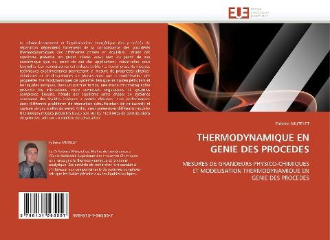 THERMODYNAMIQUE EN GENIE DES PROCEDES