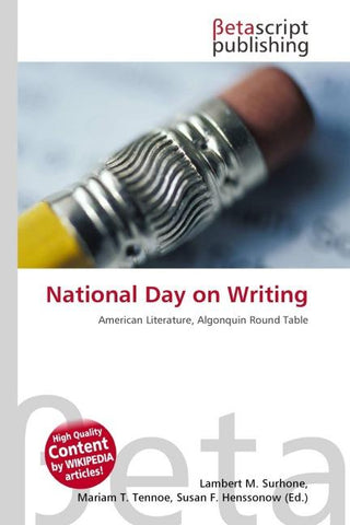 National Day on Writing