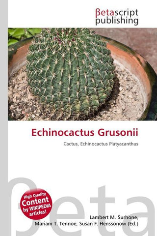Echinocactus Grusonii