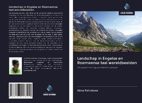 Landschap in Engelse en Roemeense taal wereldbeelden