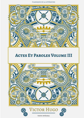 Actes Et Paroles